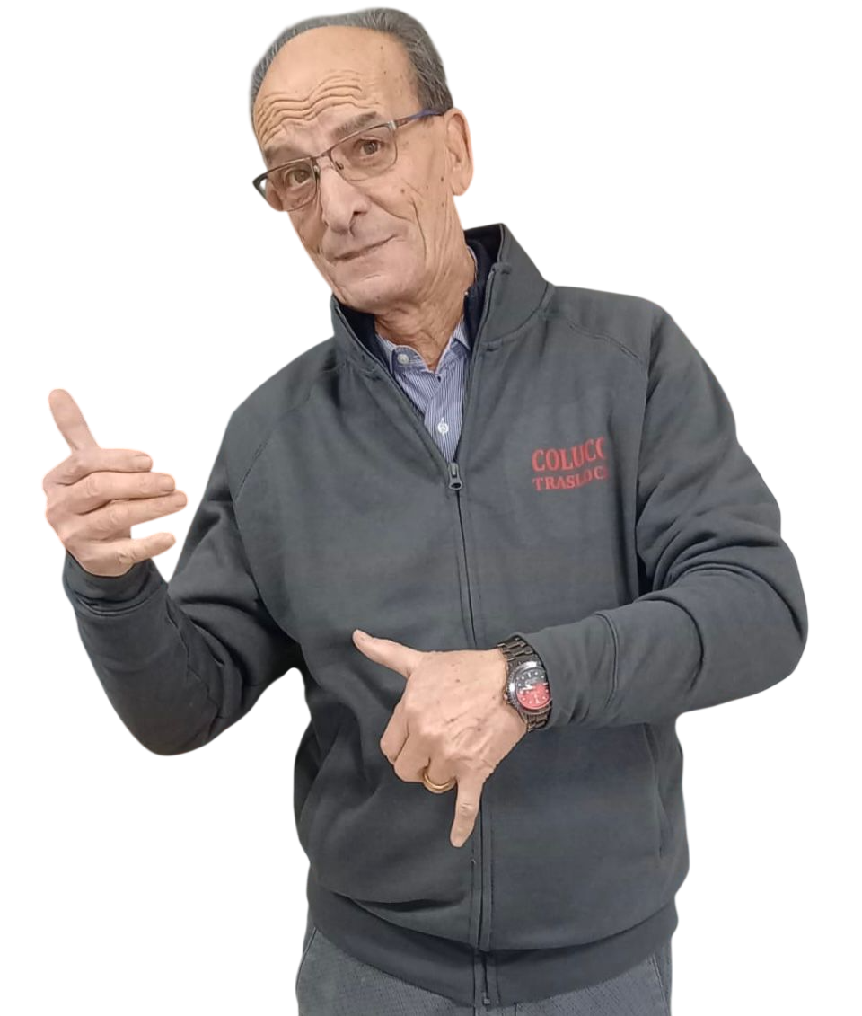 Fondatore dell'azienda Traslochi Colucci