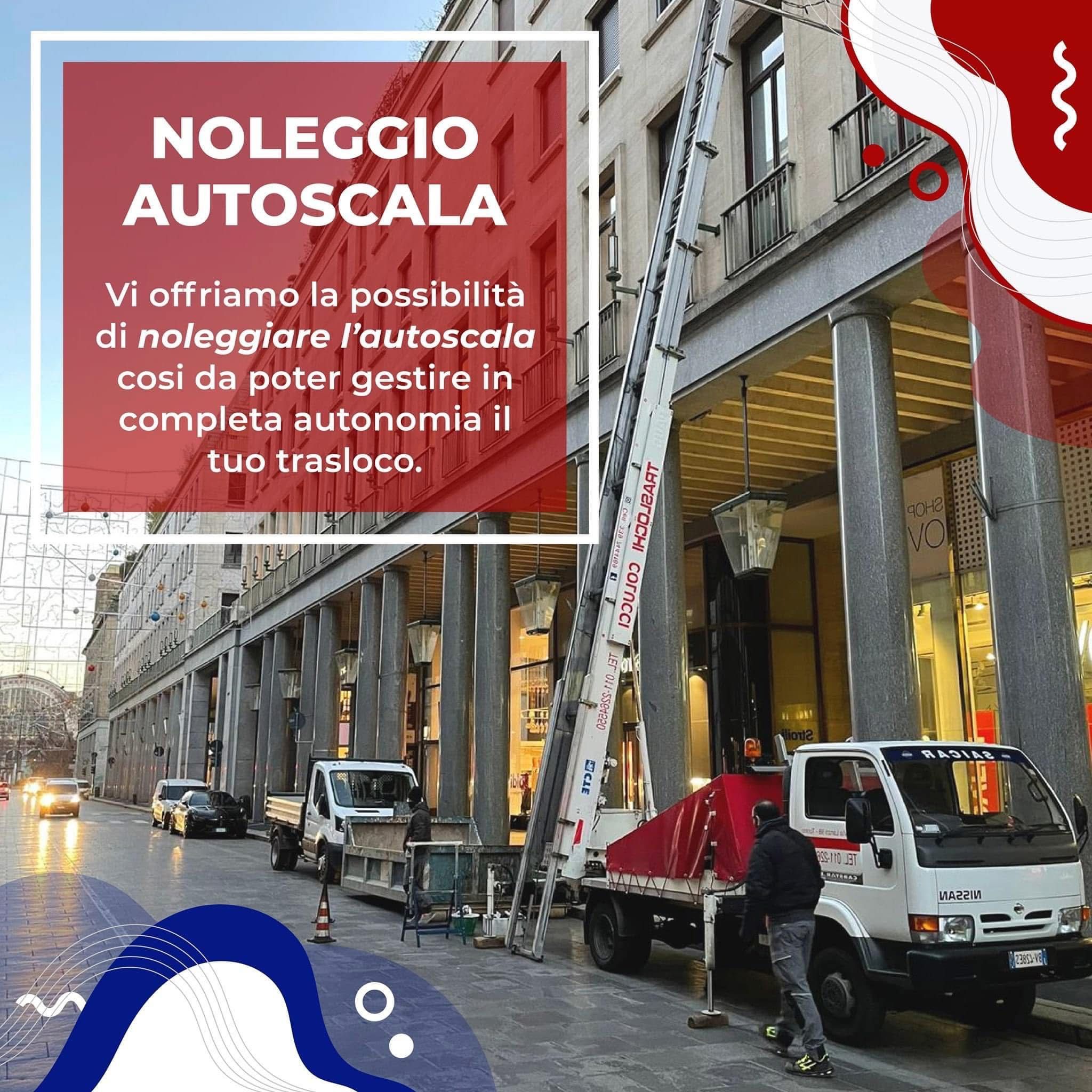 Servizio di noleggio autoscala Colucci